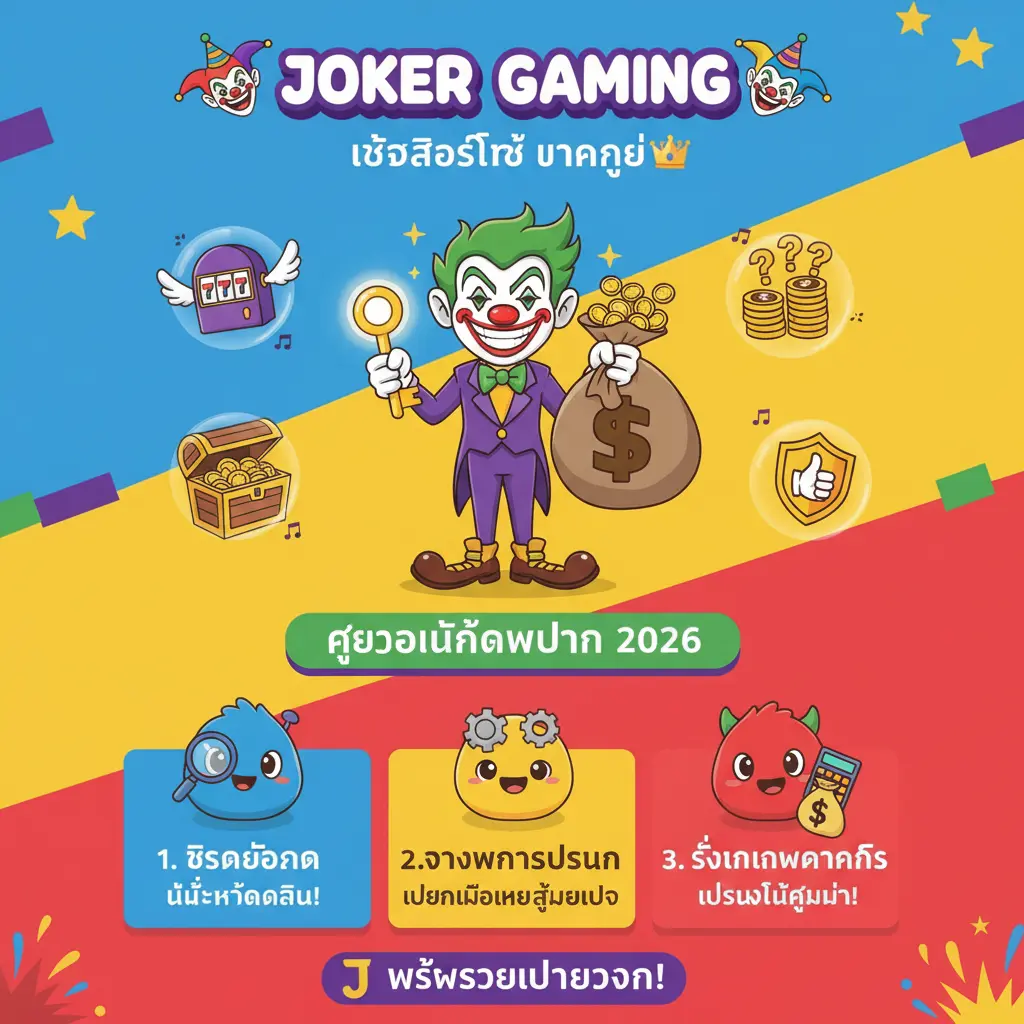 เว็บสล็อตแท้ แตกง่าย - Joker Gaming