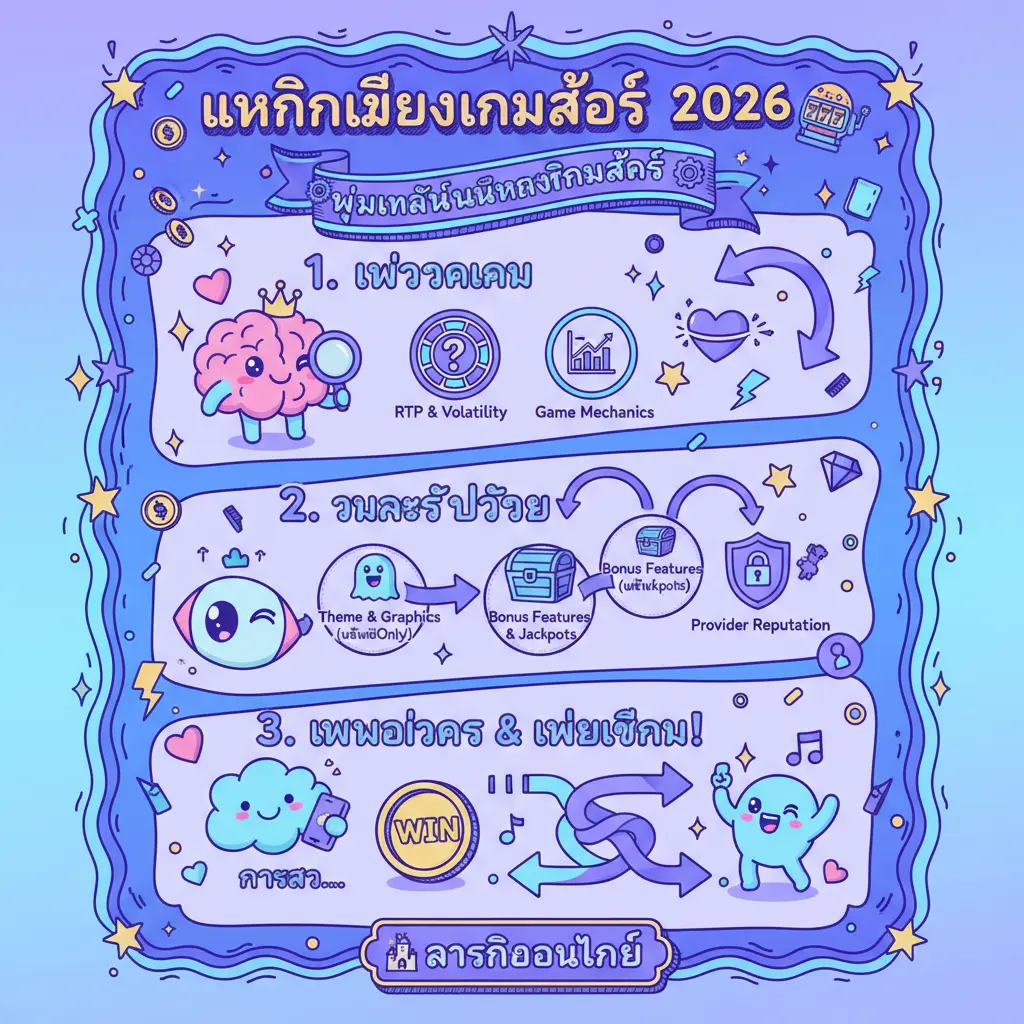 เทคนิคเล่นสลอต - เกมสล็อต