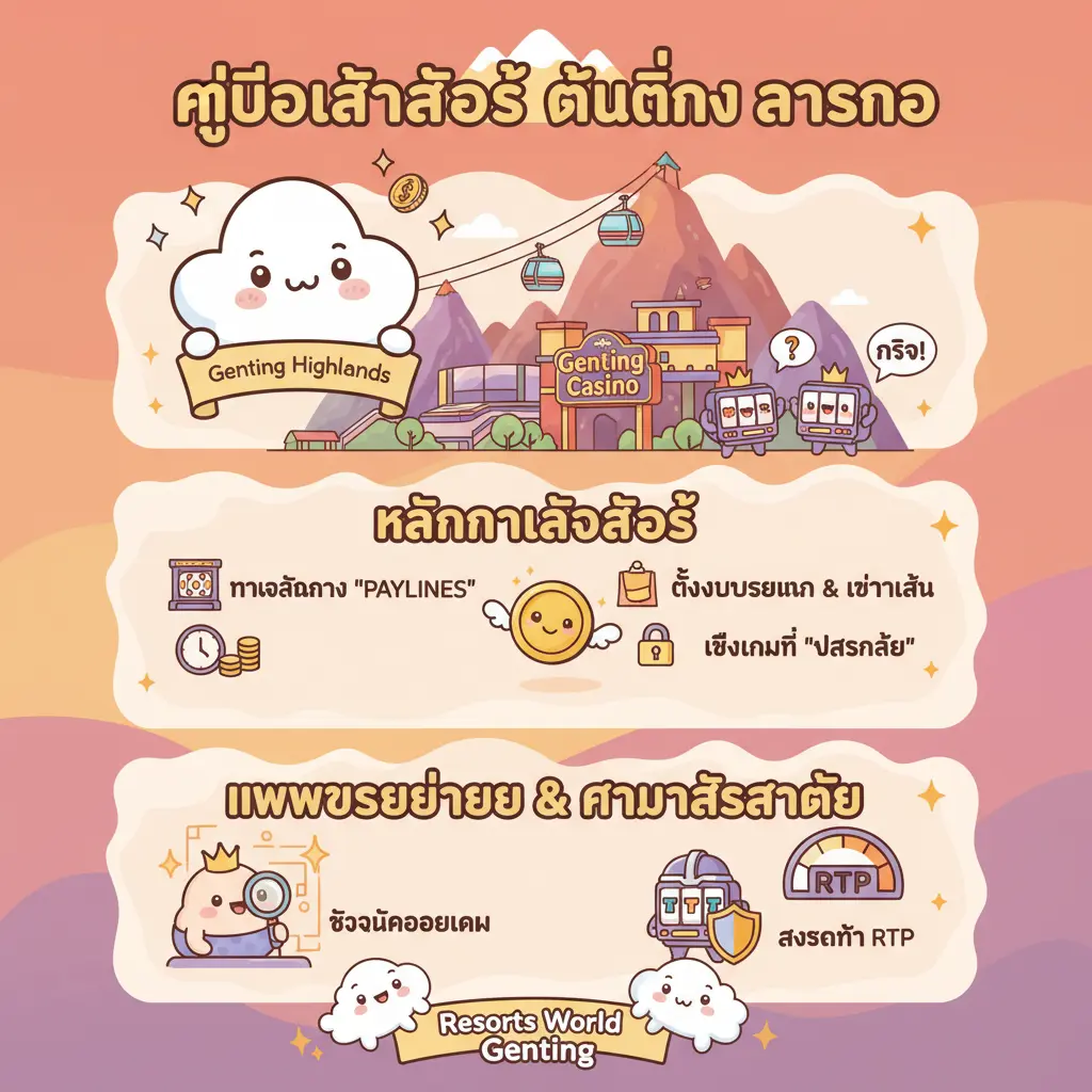วิธีเล่นสลอตเกนติ้ง - Genting Highlands