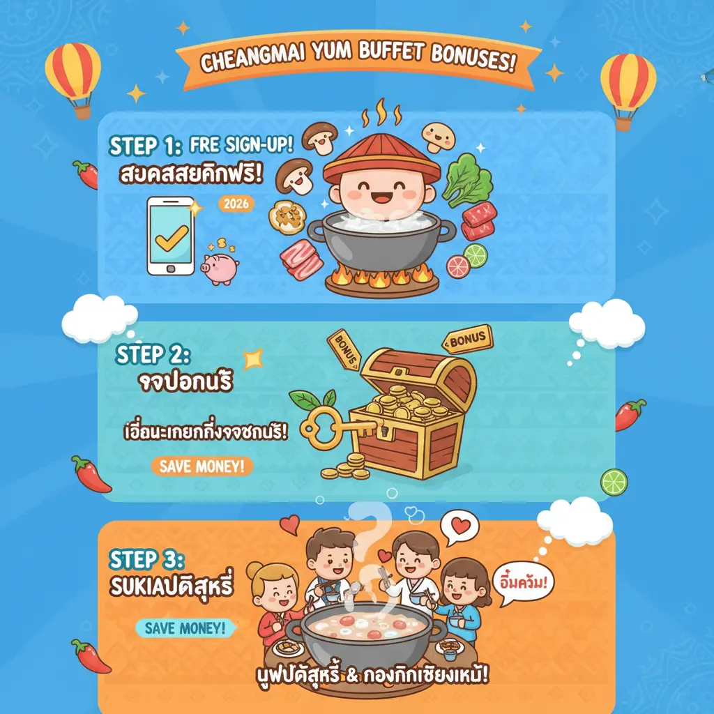 โบนัสสมัครสมาชิก - เชียงใหม่