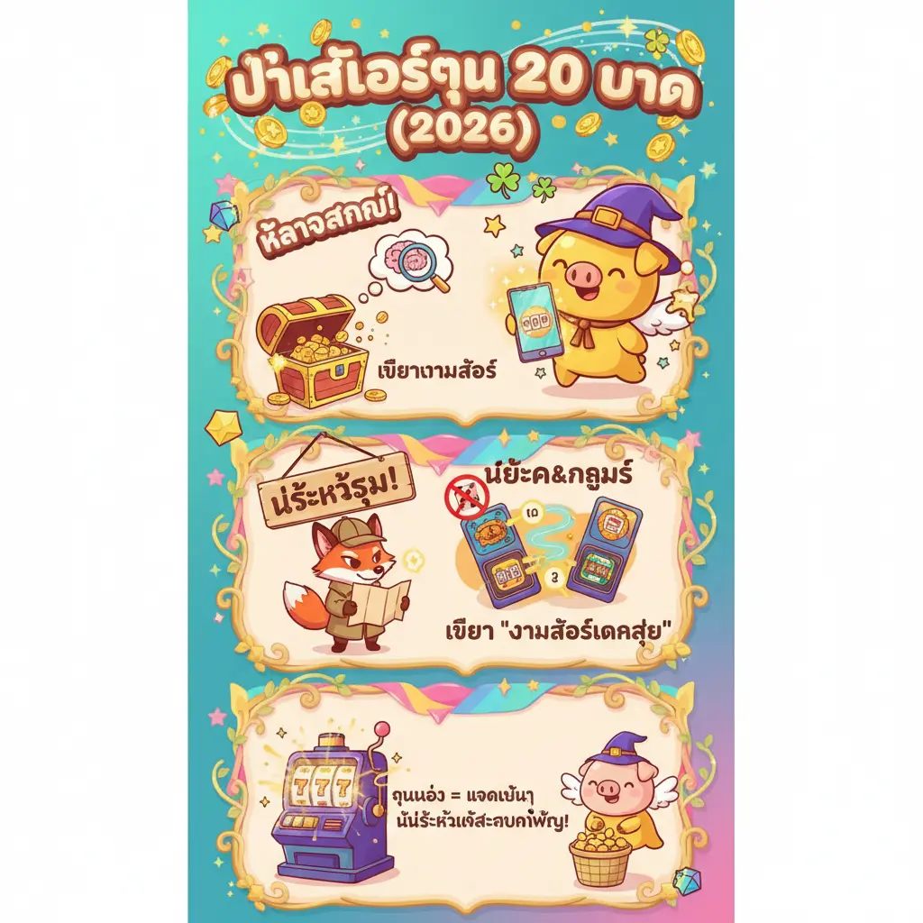 วิธี ปั่นสล็อตทุน 20 - การพนันออนไลน์