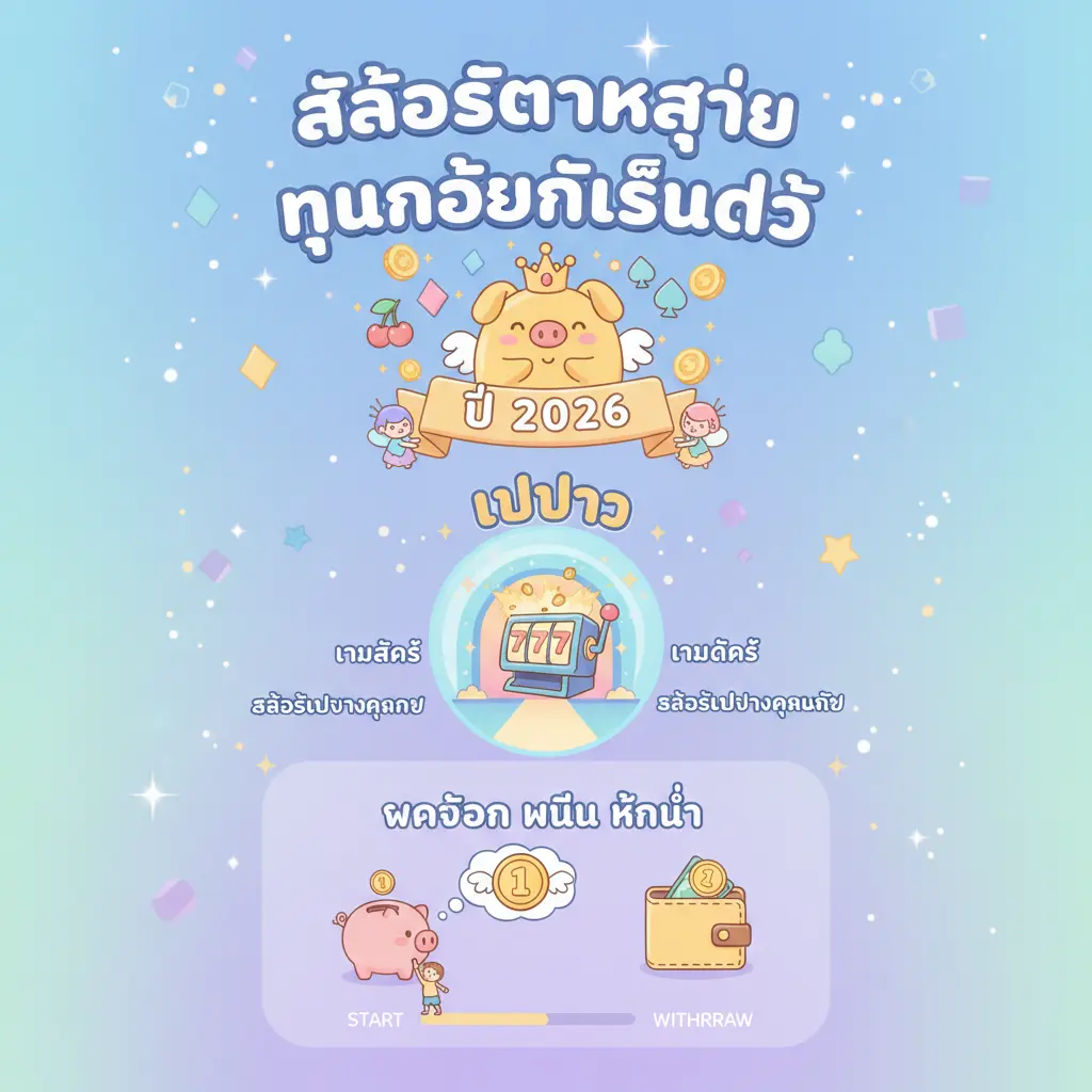 เว็บตรง สล็อต ฝากถอน ไม่มี ขั้นต่ำ 1 บาท ก็ ถอนได้ - เว็บพนันออนไลน์