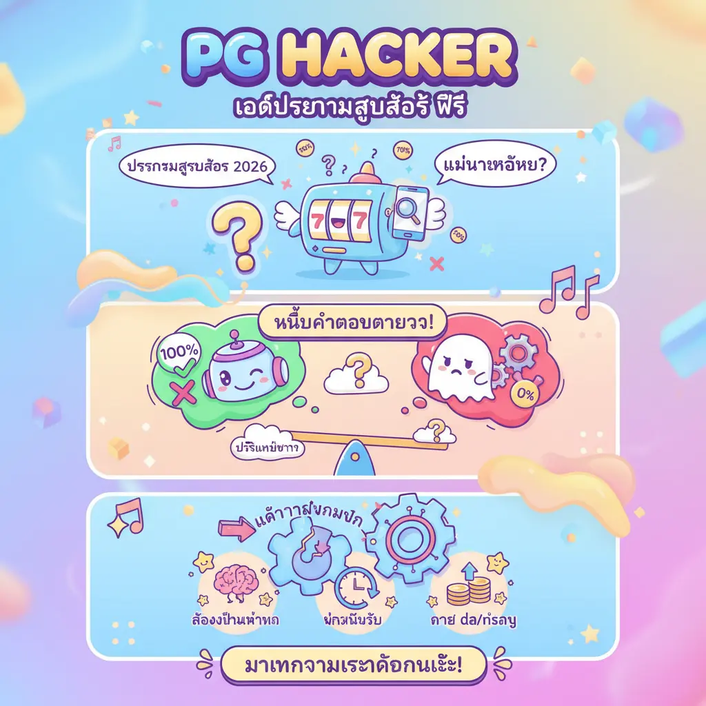 โหลดโปรแกรมสูตรสล็อต ฟรี - PG HACKER
