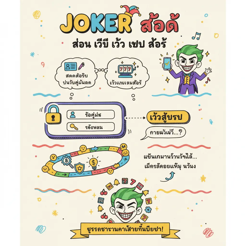 สอน วิธี เข้า เว็บ สล็อต - Joker