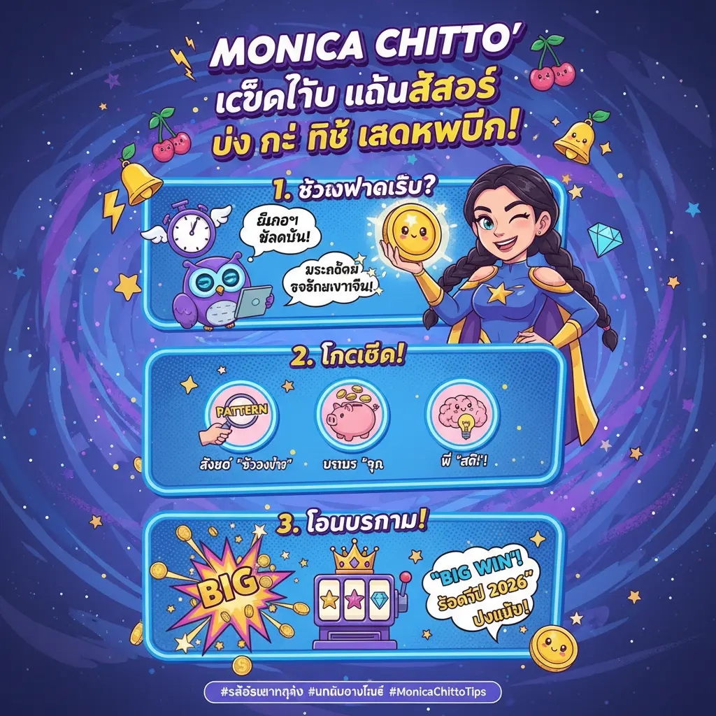 เล่นสล็อต ยัง ไง ให้แตกหมื่น - Monica Chitto