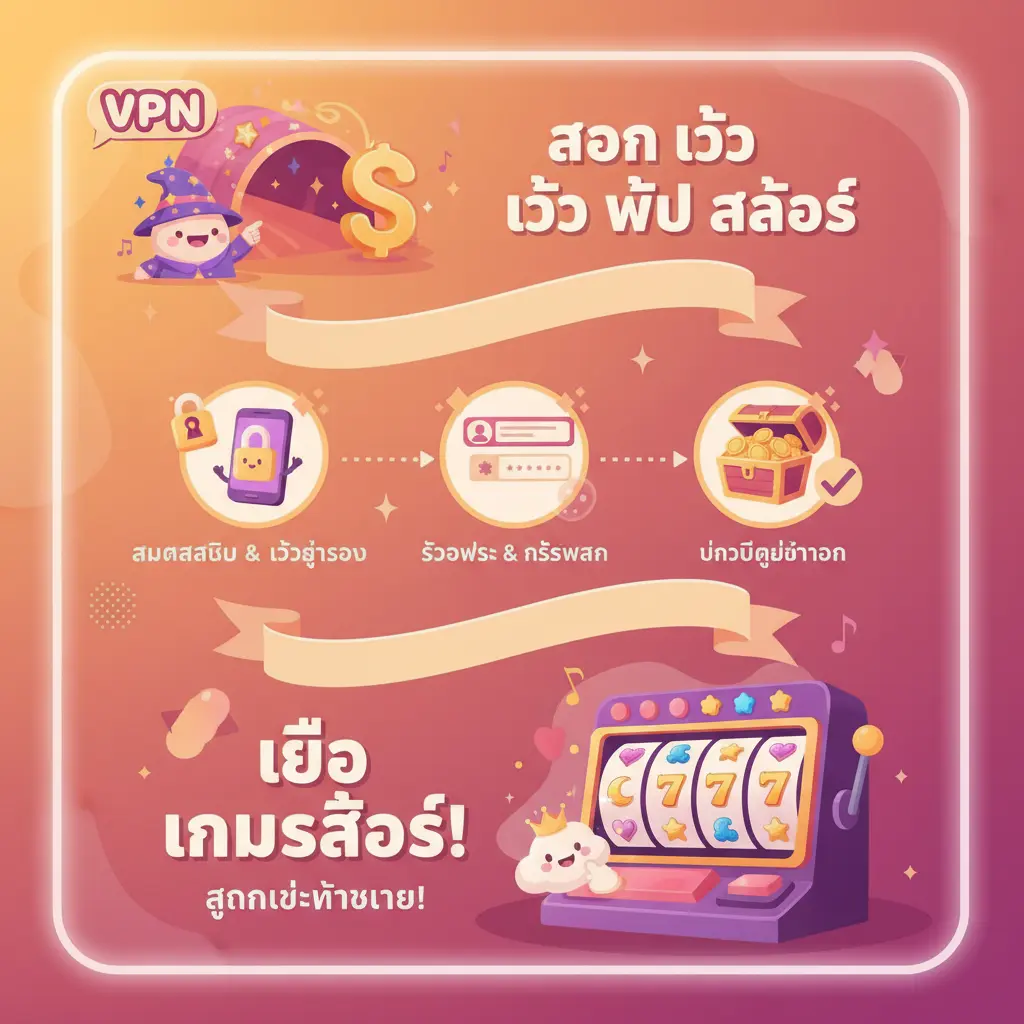 สอน วิธี เข้า เว็บ สล็อต - VPN
